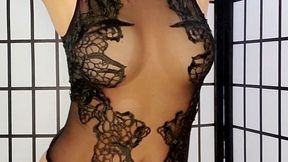 Lingerie Orgasm - Milky MILF Trying on Lingerie for You