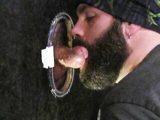 Dad Returns for Gloryhole Ramrod Worship