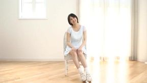 Erina Nagasawa Seductively Undresses in Sensual Solo Strip Tease