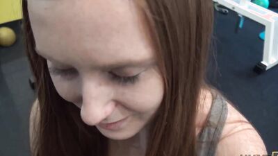 Euro hussy Linda Sweet ended up having sex in the gym