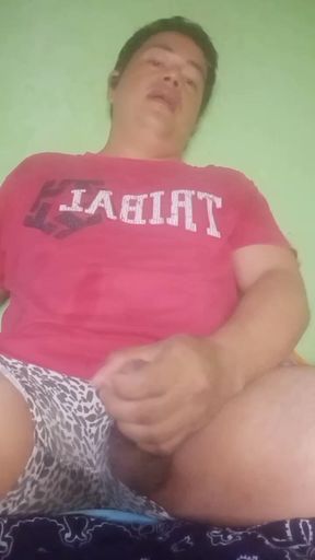 The Handsome Filipino's Tongue Is Sticking Out as He Jerks off with Streme Lust