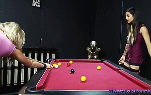 This Dude Just Can't Choose Between Angel Long And Holly Davis So he Fucks Them BOTH!