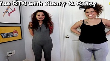 Bailey Paige and Ginary both need the bathroom female pee desperation