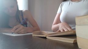 The Russian literature tutor got into my panties instead of class and put me in cancer.