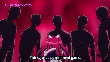 Horny boy wins a bet against his GF (uncensored Hentai)