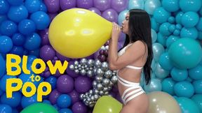 Dani Blow to Pop U16" Terracotta Balloon: A Must-See Performance