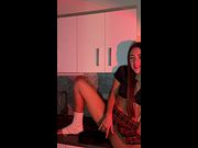 A slutty Slavic student seduces you as best she can - she needs you to fuck her