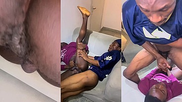 Ebony bubblebutt game night facials