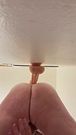 Bubble Butt Fucked by HUGE 12 inch Dildo