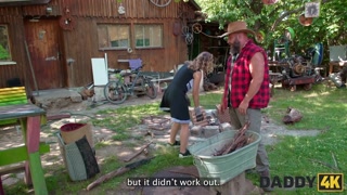 DADDY4K. Meeting with Daddy ended up as a hot outside sex