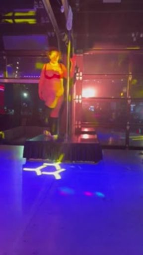 BBW night at the Larry flyer hustler club in vegas