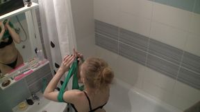 My Busty Stepmom in the Shower