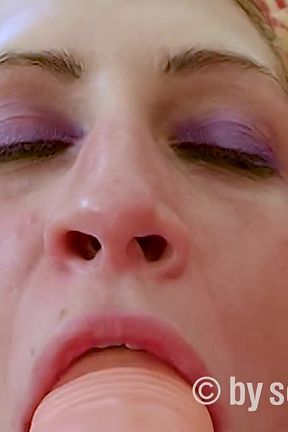 Young Housewife Dildo Fucking