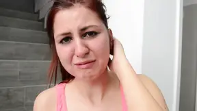 Face slapping hard - why the fuck did you touched my pizza? By domina Rea & slave Meg Magic