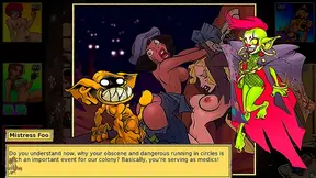 Blonde Redhead Heroes Seduce Starving Goblins in Wild Fantasy Encounter