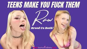 Teens Make You Fuck them Raw and Breed Them - Breeding Fetish - Impregnation - No Condom - Cum in Me - Creampie - Squat riding - Virgin Deflower - Virginity