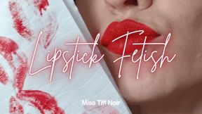 Glossy Lipstick - slow and sensual tease