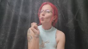 Stress Relief Smoking Session – You Watch Me Destroy Cigarettes
