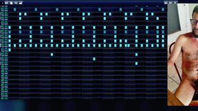 on computer playing