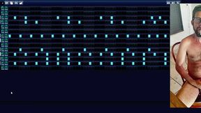 on computer playing