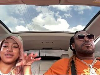 Car ride To dinner with str8rich