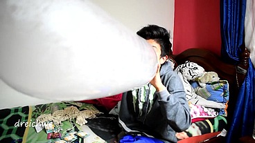 Explosion of condoms