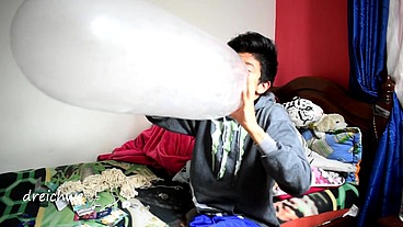 Explosion of condoms