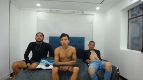 Rodrigo & Esteban & Alberto & Christian Private Show - Part 2