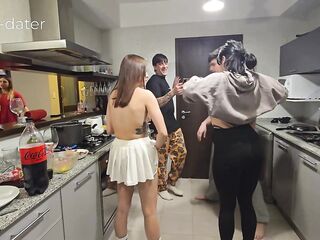 Doble mamada x2 y fiesta de sexo en Bariloche! BTS Knock Knock Stream