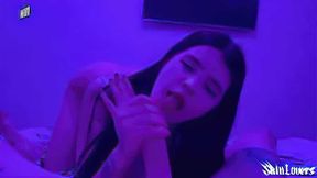 SkinLovers neonlys tempt red-hot teenager jizz flow jizz tonguing porn stunner ginormous tits.