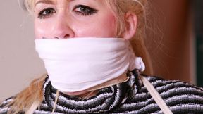 Nosy Undercover College TV Station Reporter Penelope Gets Caught & Tightly Bound & Gagged! RE EDIT 2024