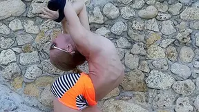 Contortion In Public - Watch4Fetish