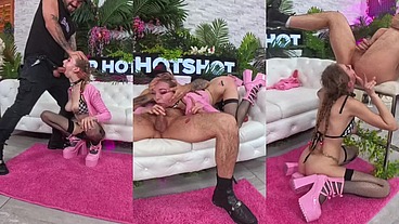 Busty Breezy Bri Gets Mouth Fucked And Gets Horny!