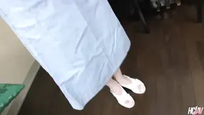 Japanese Nurse Aya Suzuki Has Two Cocks to Take Care of