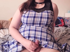 Solo webcam tranny masturbation