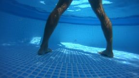 Underwater cock & ass pumping 2
