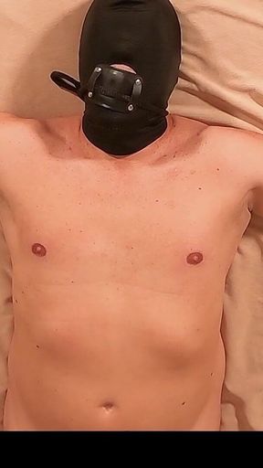 The Black Dominatrix Day 1 - First Fuck of My New Tied Slave and Finally I Let Him Eat His Own Cum
