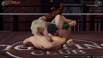 Johnny Walker Black VS Janda Gila (Naked Fighter 3D)
