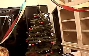 Hot christmas orgy at home