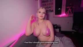 Lil Peep coded guy has a rough bang with an alt-girl courier