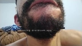 Naughty Hairy Guy Giving a Show of Exhibitionism