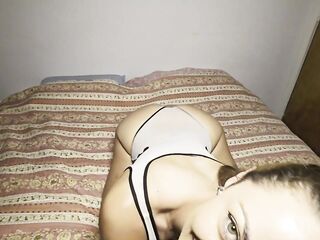 Getting to know the nice-looking Romi who shows us her skills