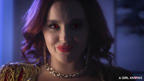 Teens And Stepmom Dress Up For Halloween Lesbian Foursome Part 4