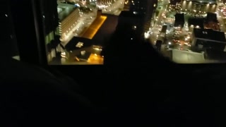 My Cock Was So Hard Jerking Off In Hotel Skyrise, Loud Sexy Guy Orgasm Cum