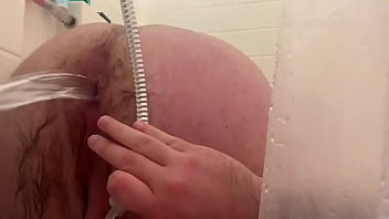 gay teen squirts in shower