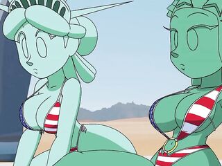 Tansau Lady Liberty Hawt Compilation