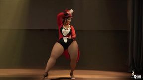 3D Animated Mrs  Keagan Gets Intimate with 3D AI