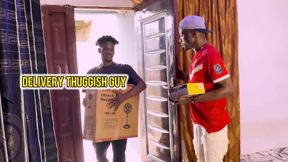 The Delivery Guy Fucked My Ass as I Seduced Him