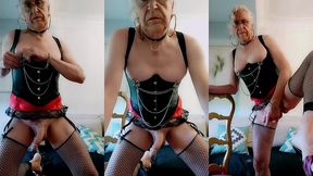 carlatx se masturba con pinzas en los pezones