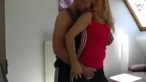 Facial Cumshot from my Personal Trainer!